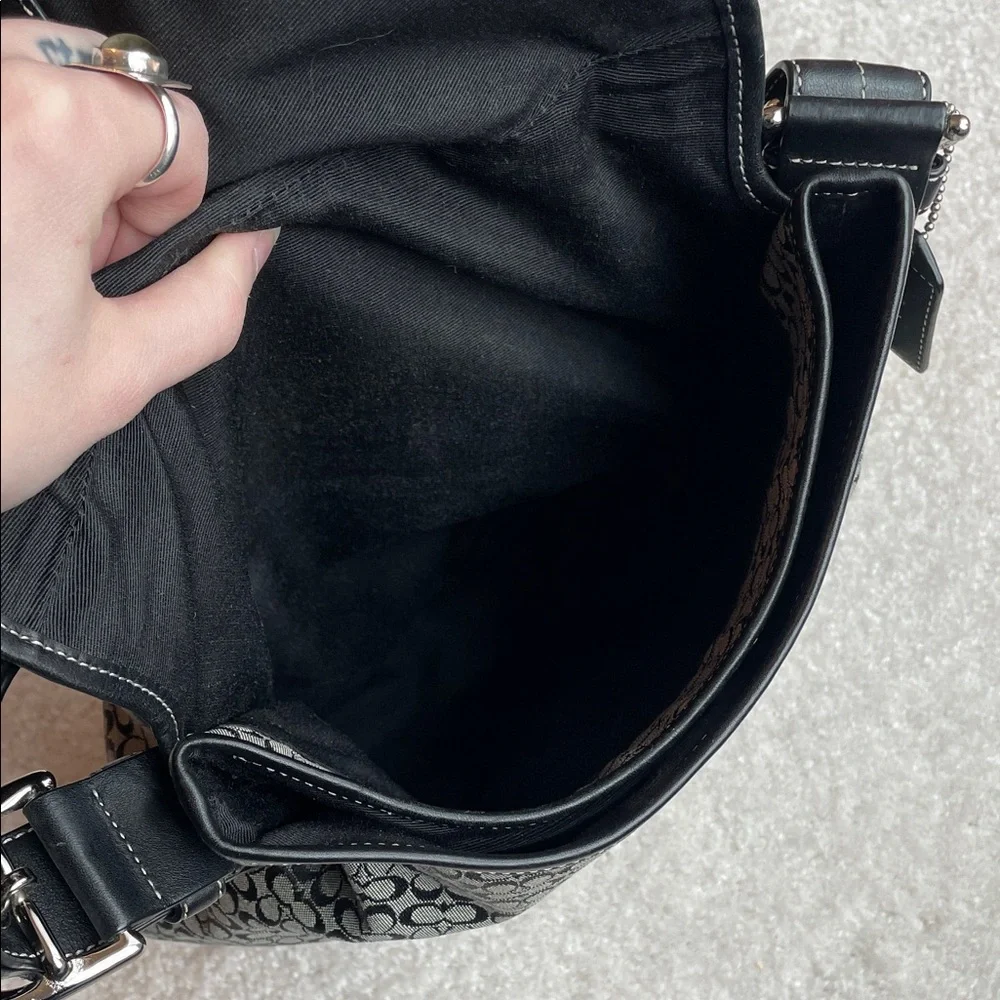 Coach Monogram Shoulder Bag - Picture 10 of 12